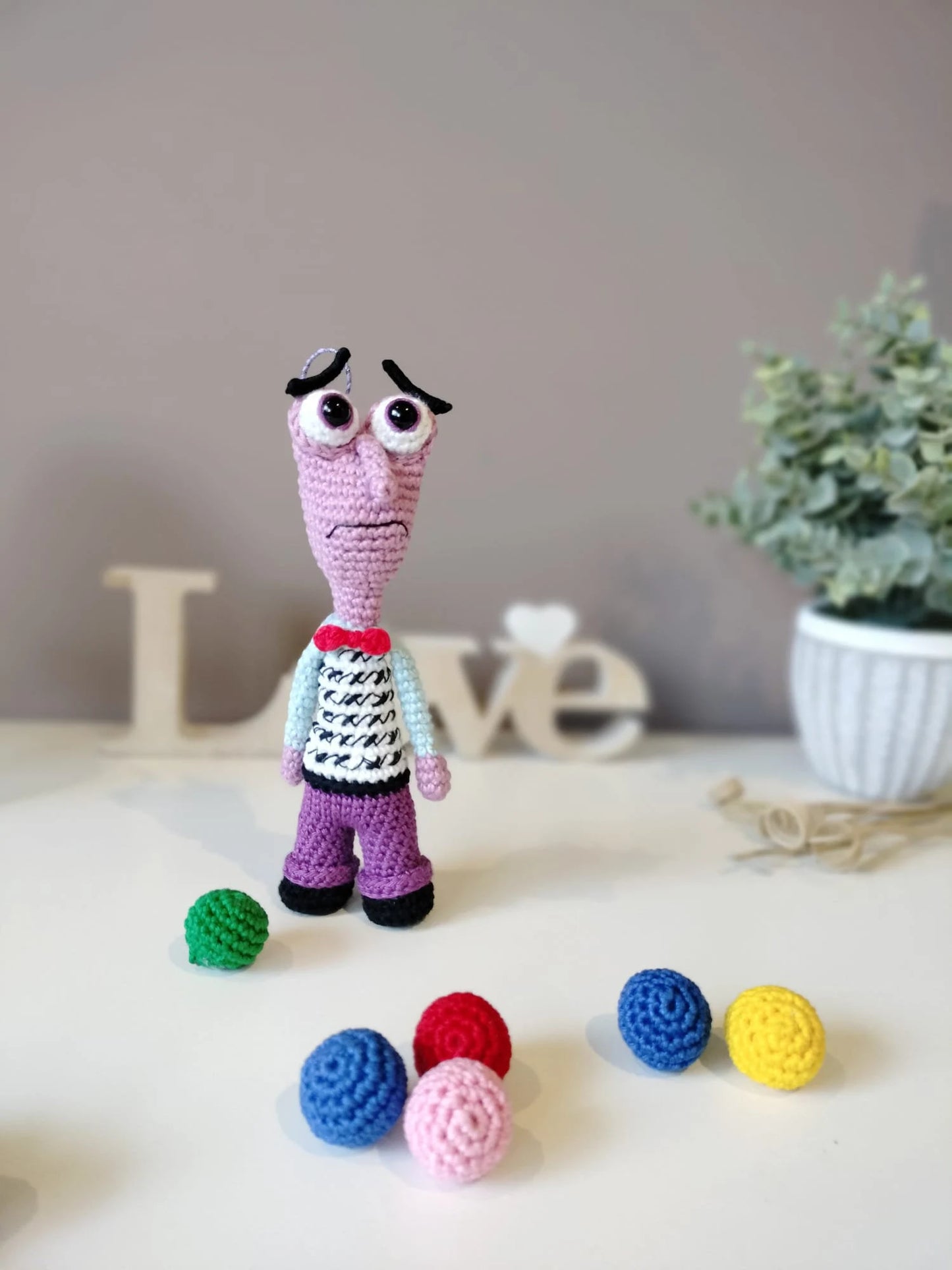 Amigurumi Medo - Inside Out
