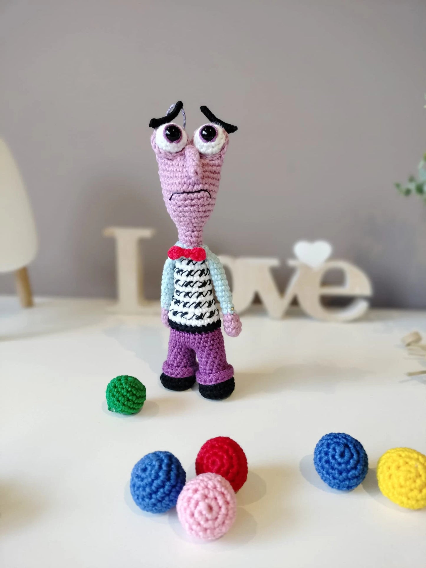 Amigurumi Medo - Inside Out