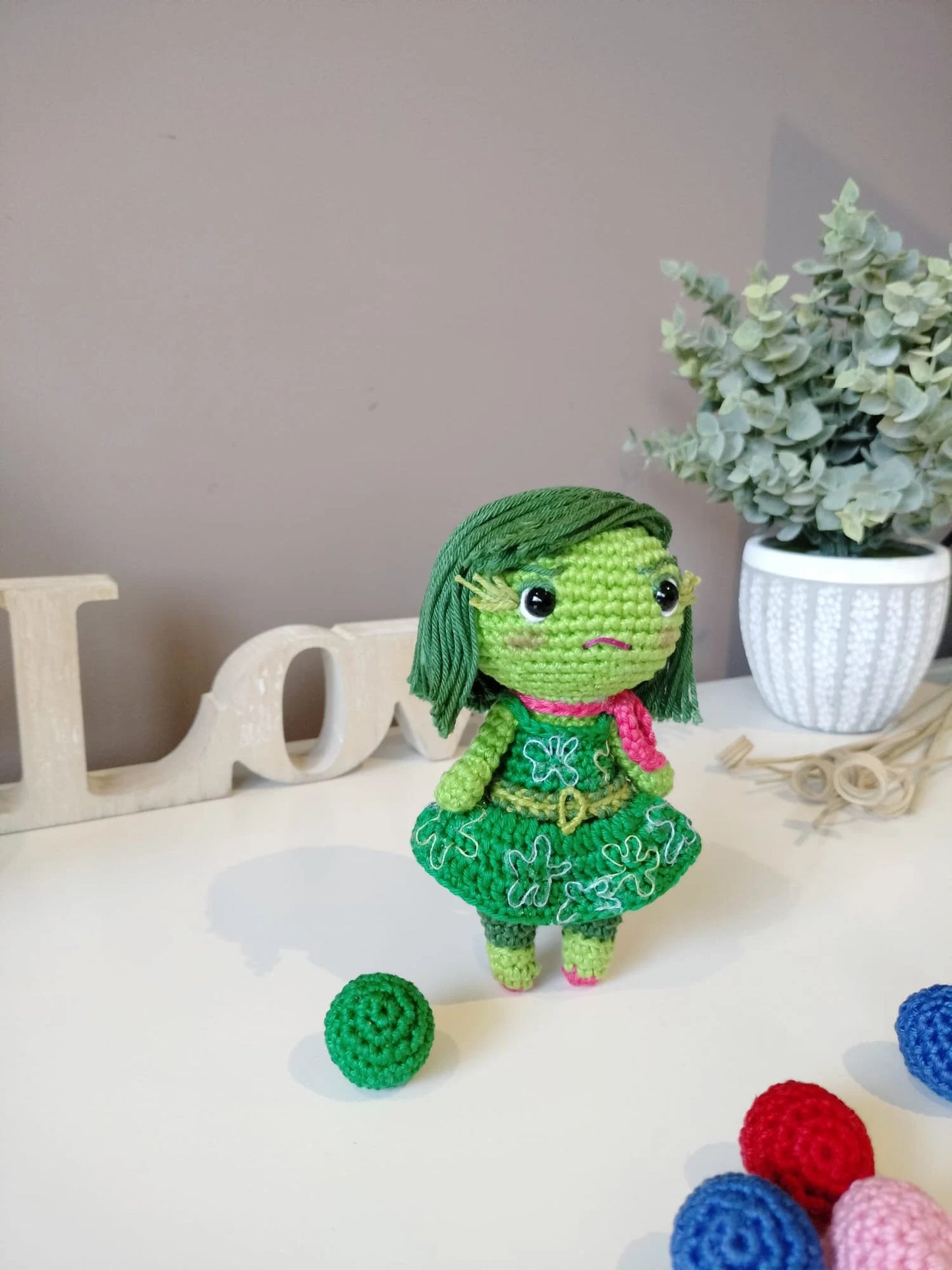 Amigurumi Repulsa - Inside Out