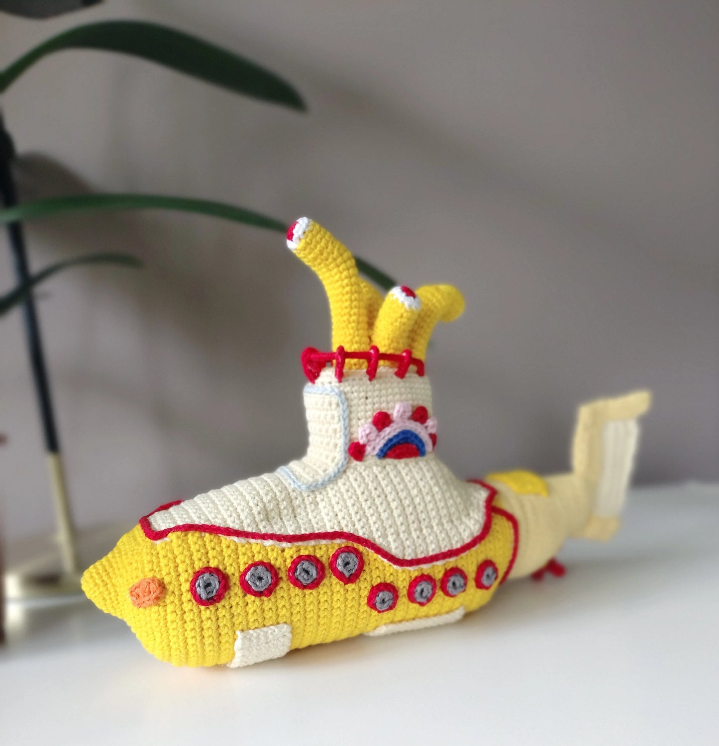 Yellow Submarine Crochê