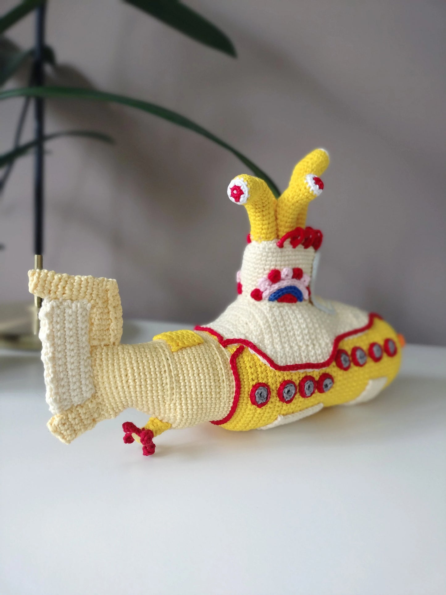 Yellow Submarine Crochê