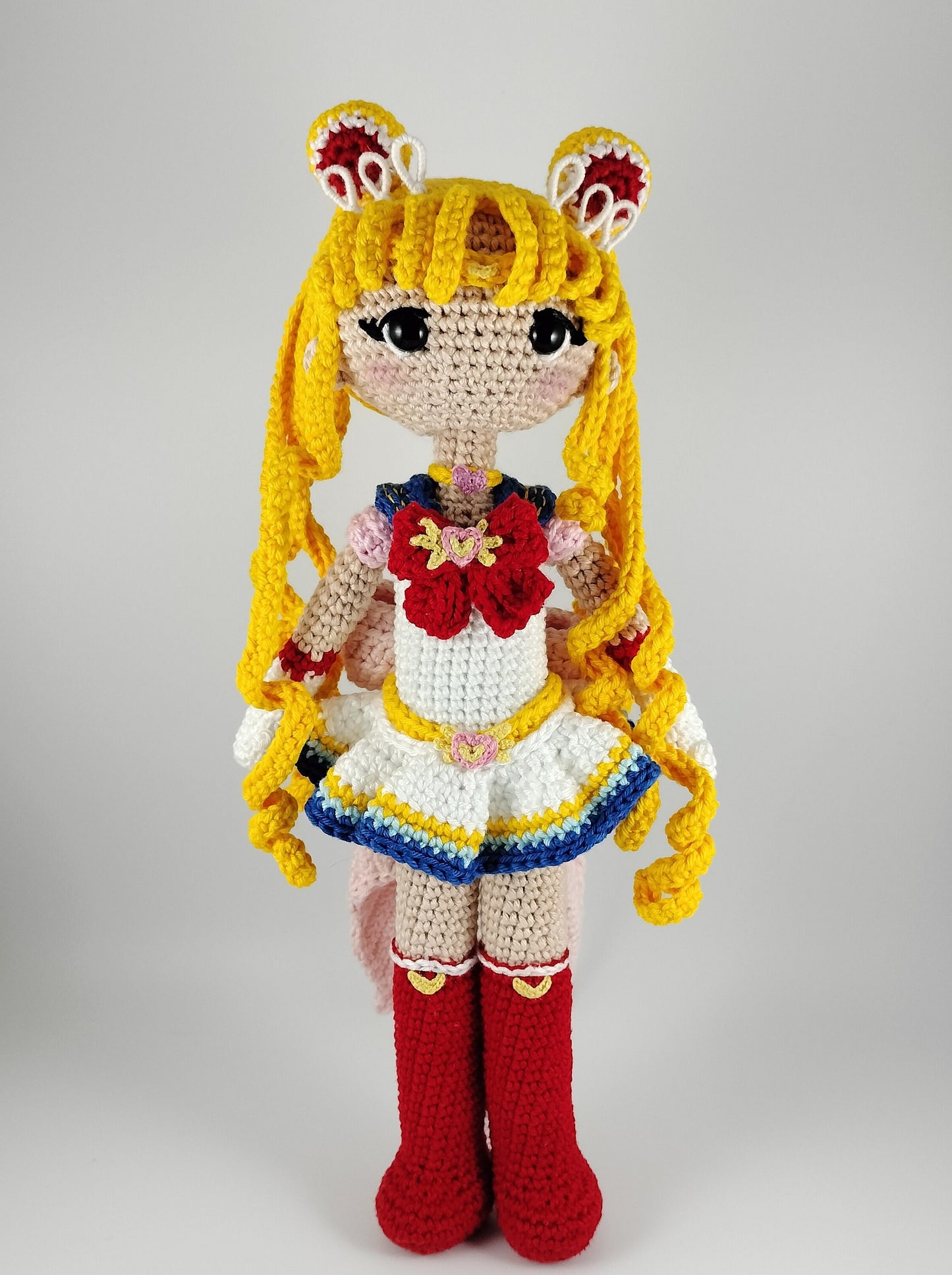 Amigurumis Inspirados em Sailor Moon e Luna