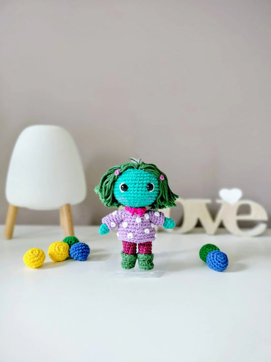 Amigurumi Inveja - Inside Out 2