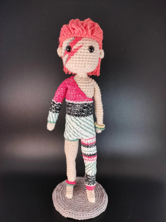 Amigurumi David Bowie