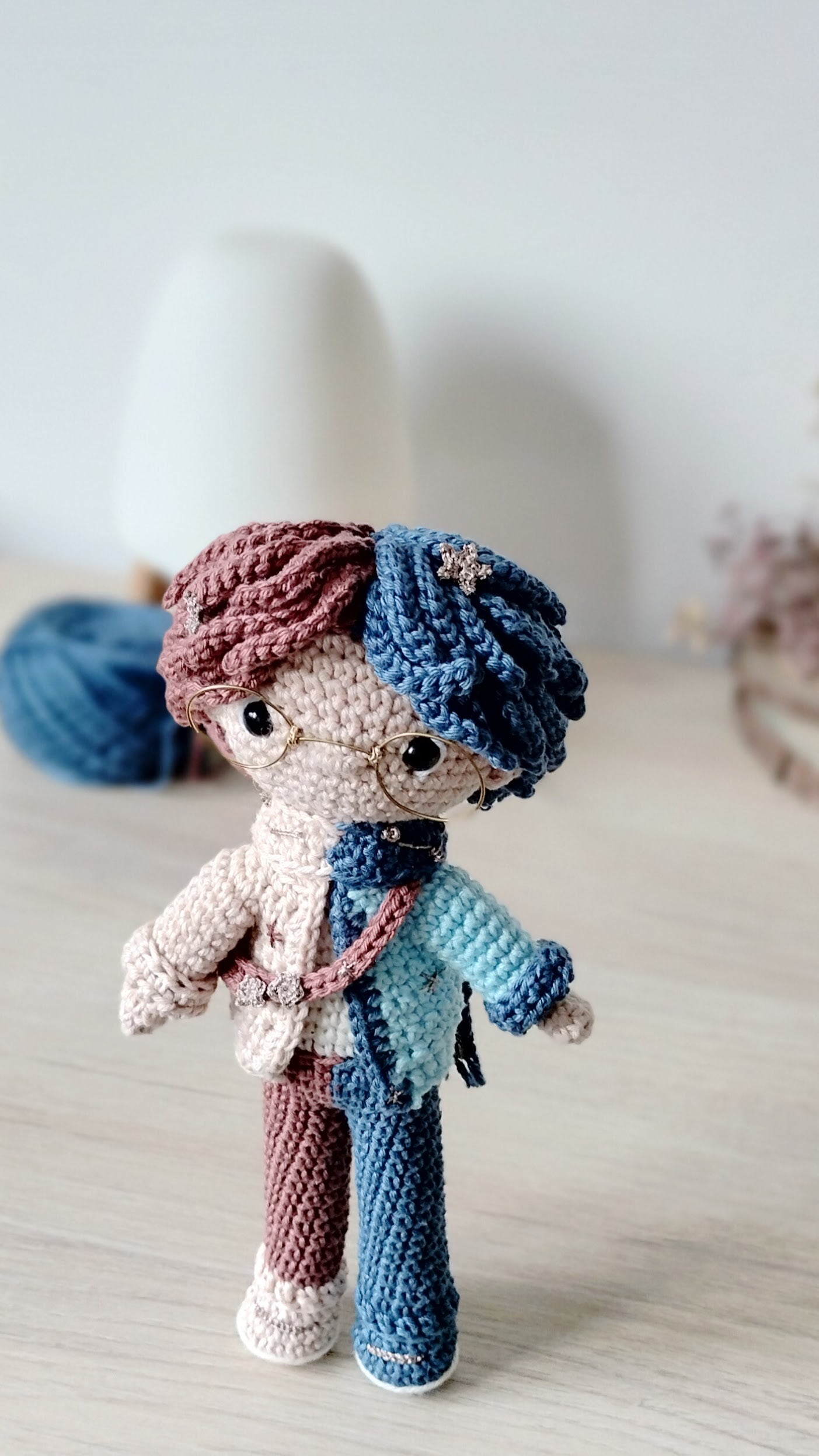 Amigurumi Signo Gémeos - Coleção Zodíaco