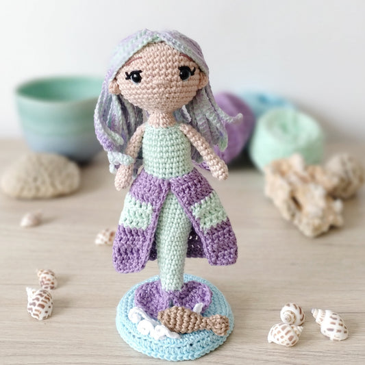 Amigurumi Signo Peixes - Coleção Zodíaco
