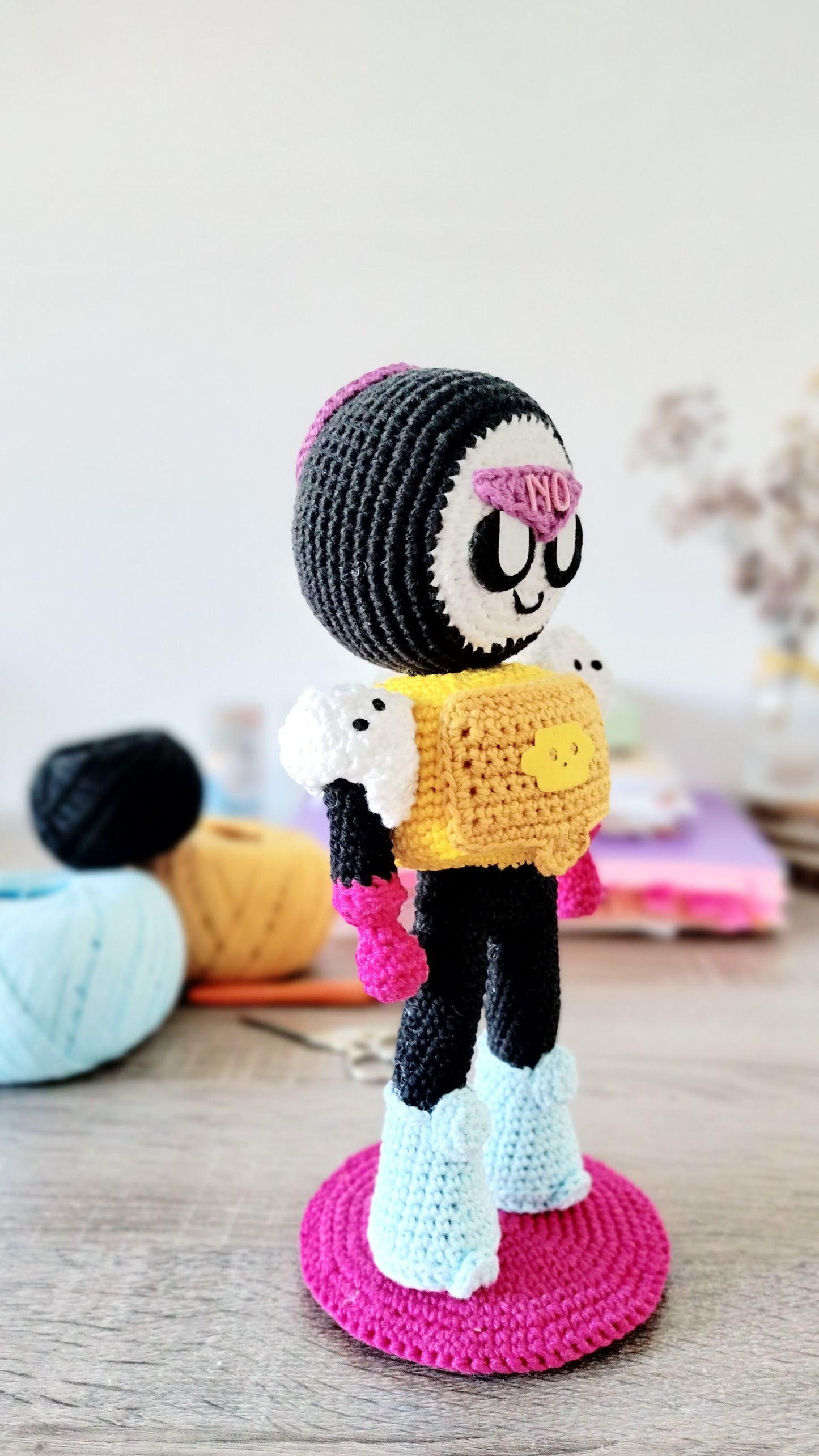 Amigurumi Meeple - Brawl Stars