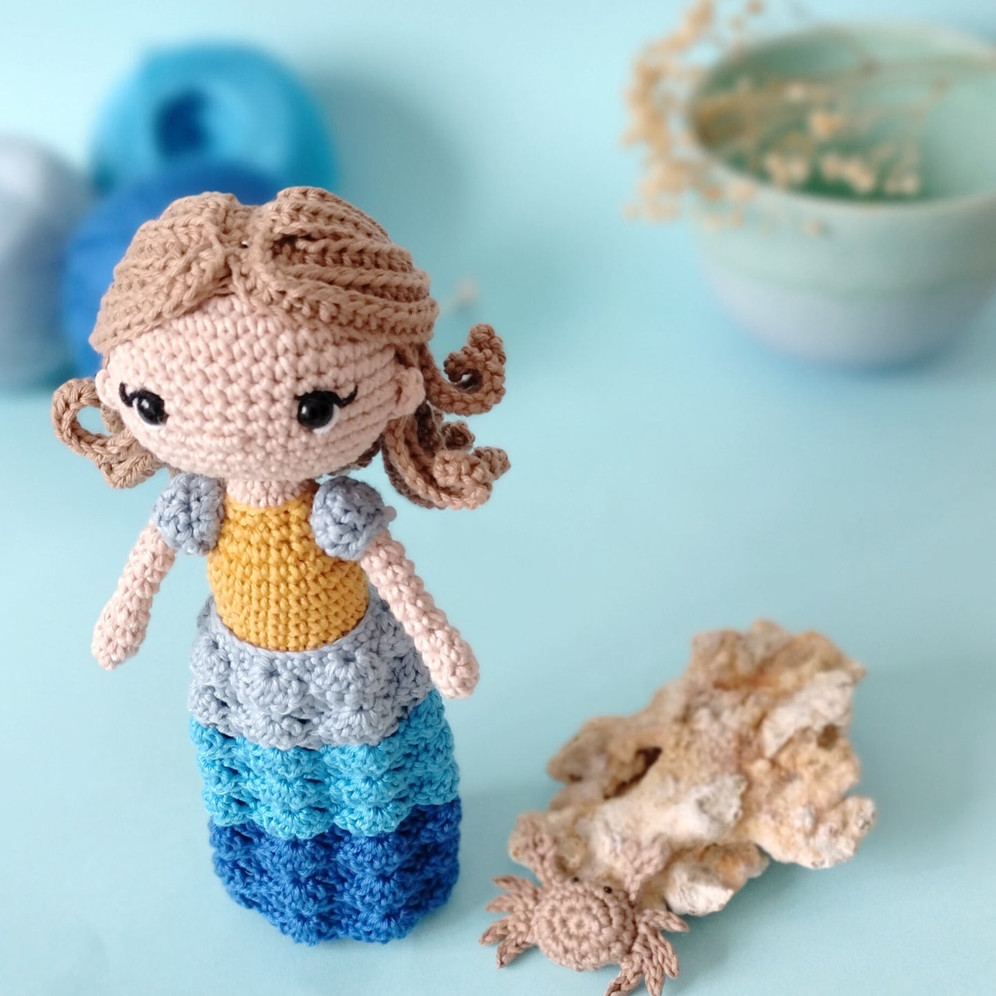Amigurumi Signo Caranguejo - Coleção Zodíaco