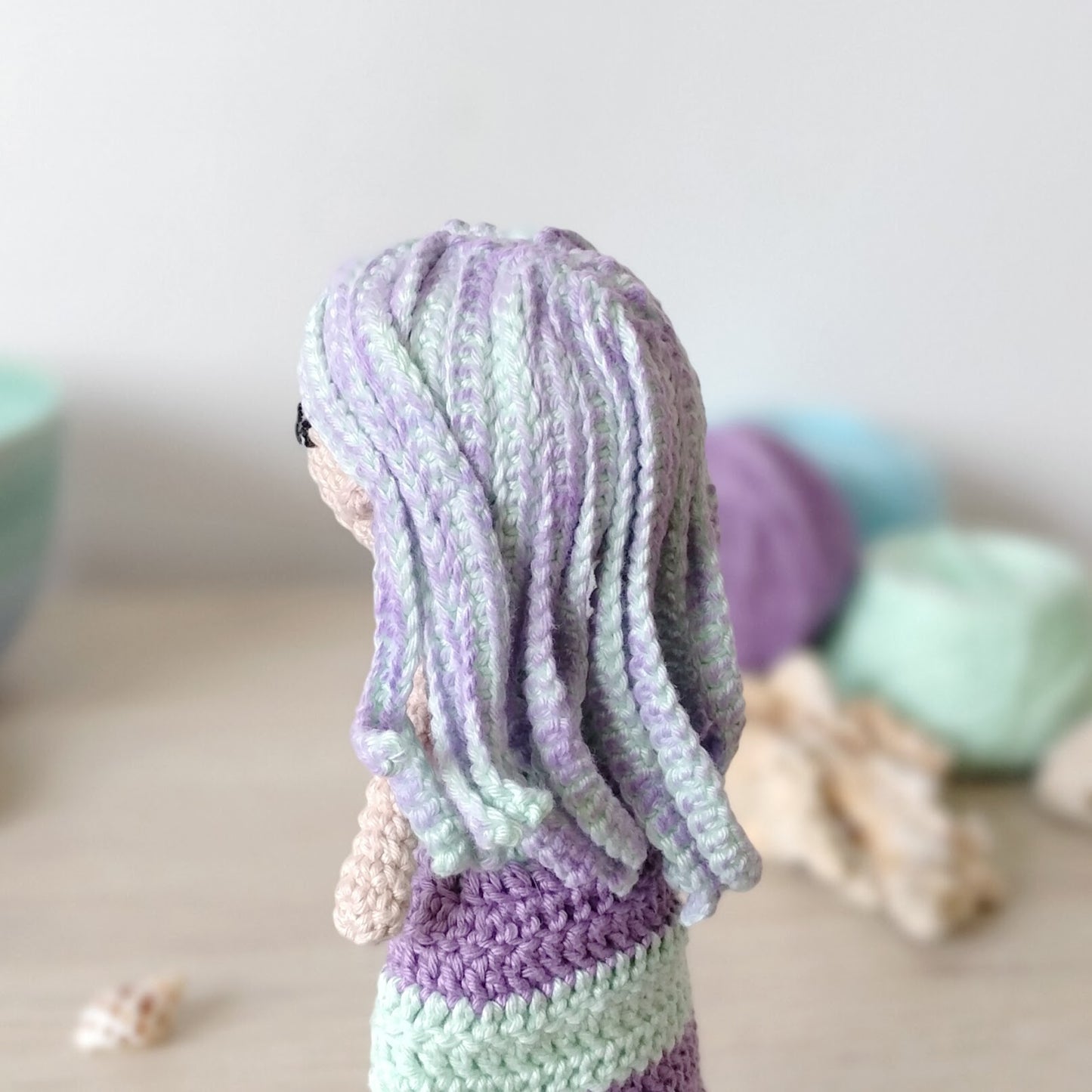 Amigurumi Signo Peixes - Coleção Zodíaco