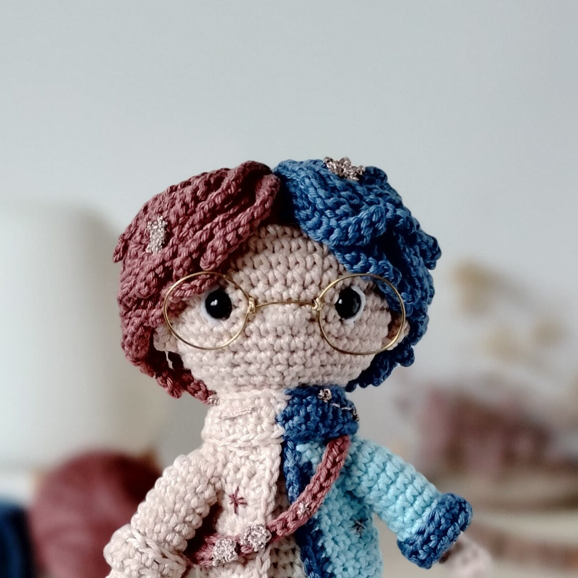 Amigurumi Signo Gémeos - Coleção Zodíaco